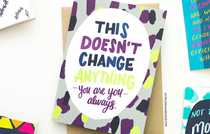 Greeting Cards About The Lives Of The LGBTQ Community