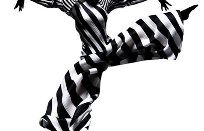 Dancers Wearing Issey Miyake Garments