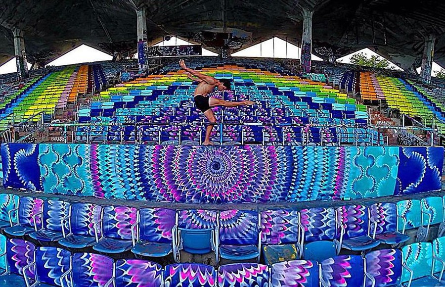 Colorful Patterned Murals