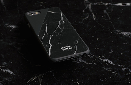 Elegant iPhone Cases Made of Real Marble