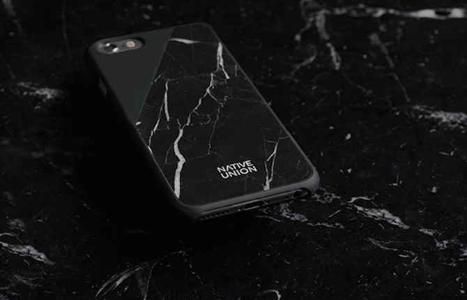 Elegant iPhone Cases Made of Real Marble