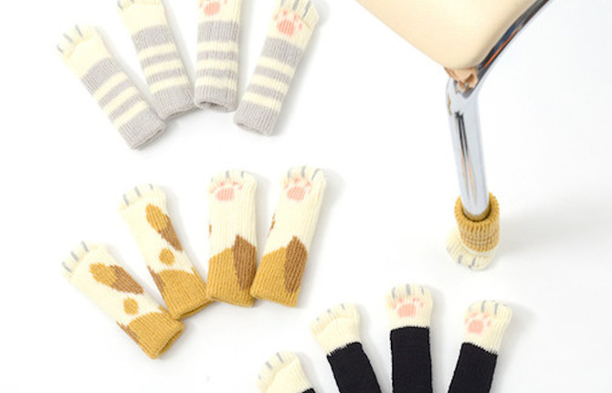 Little Animals Paws Socks to Dress Up Your Chairs