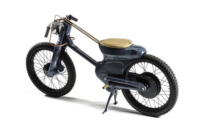 Neo-Retro Electric Moped