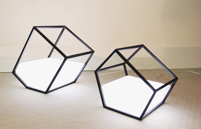 Polygonal Lamps by Nissa Kinjalina