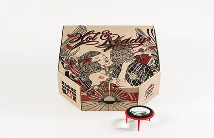 A Pizza Hut Box Turned Into a Movie Projector