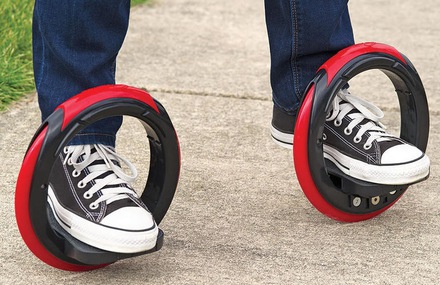 Skateboard Redesigned in Two Wheels