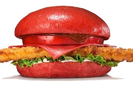 The latest from Japan courtesy of Burger King: look out for red burgers starting July!