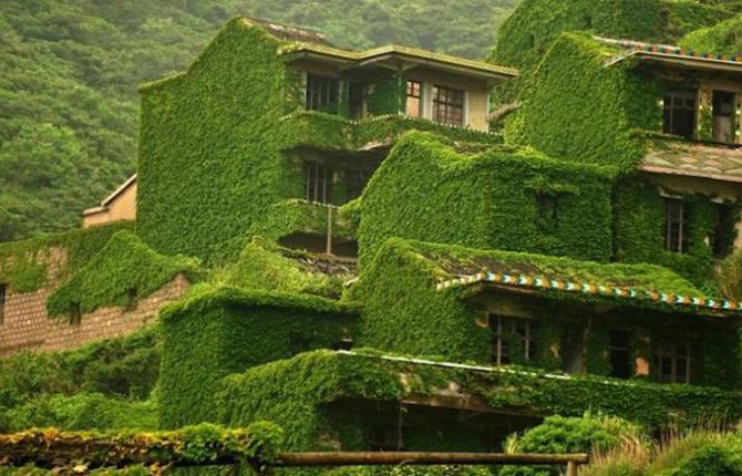 Abandoned Green Village in China