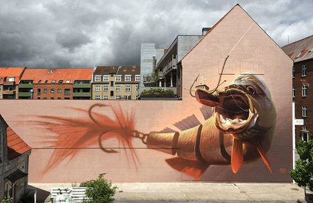 Street Art Playful Murals and Paintings by Wes 21