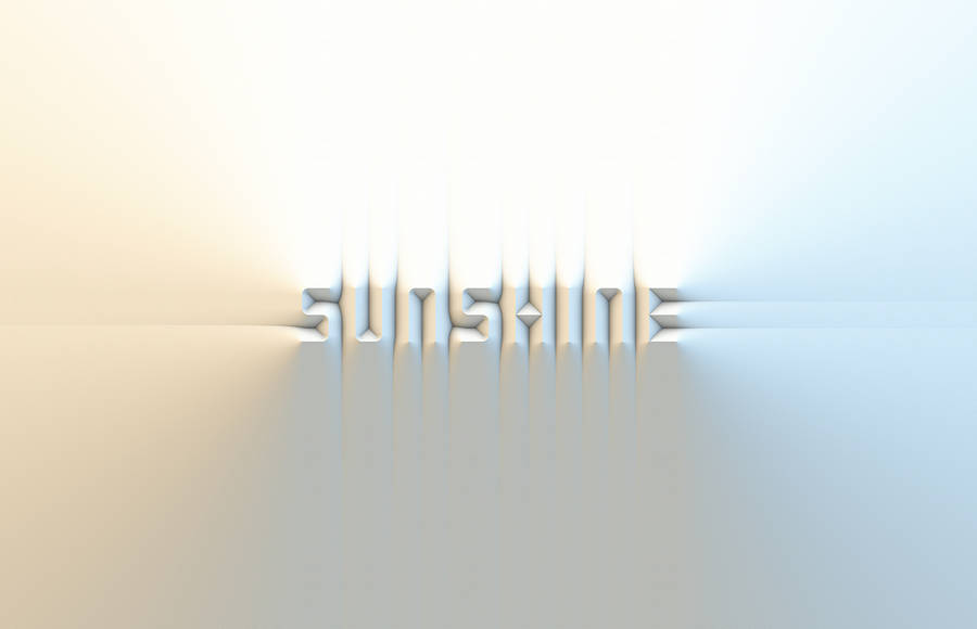 Silhouette Experimental Typography