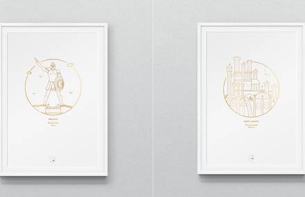 Game of Thrones Iconic Architecture Posters