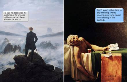 If Paintings Could Text