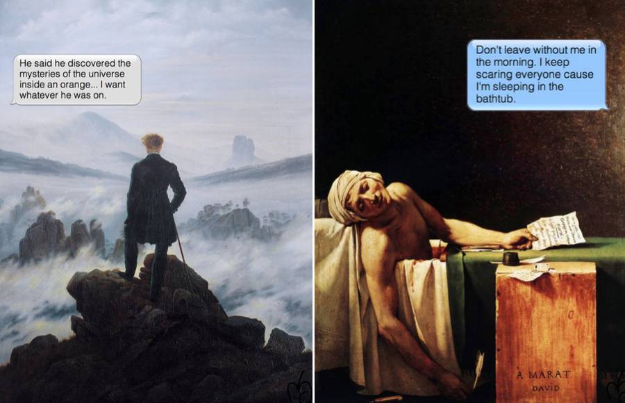 If Paintings Could Text