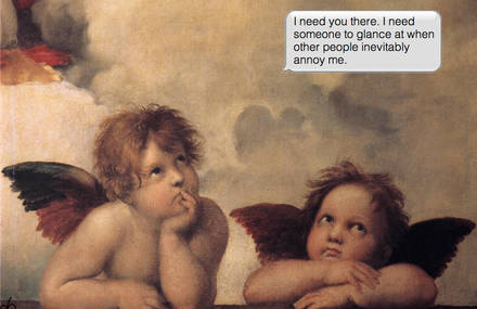 If Paintings Could Text