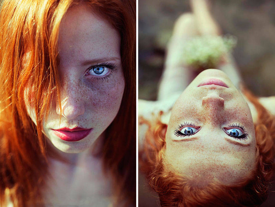 Portraits of Redhead Women1