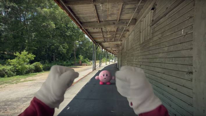 Augmented Reality Super Smash Bros