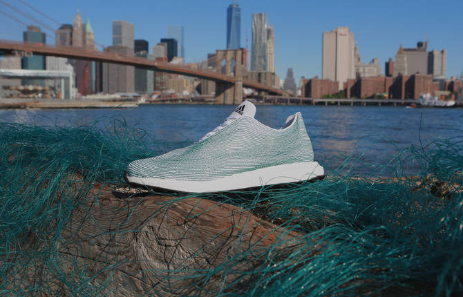 Adidas Shoes Made With Sea Trash
