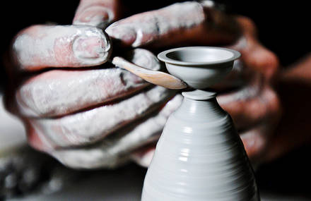 Miniature Hand Thrown Pottery