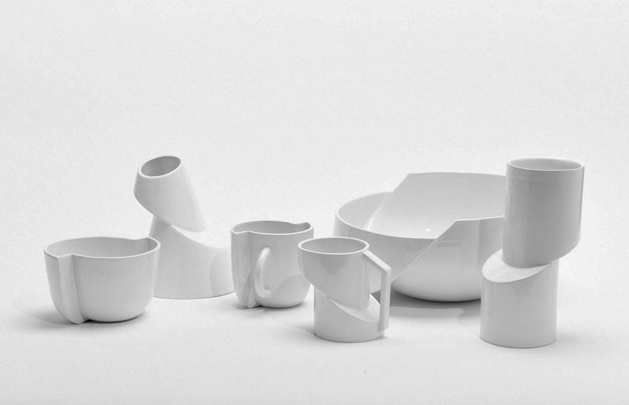 Deconstructed Ceramic Furniture