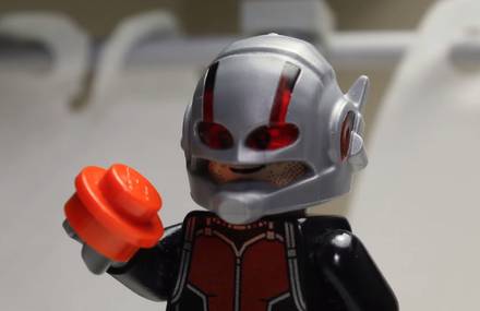 Ant-Man Trailer Recreated with LEGO