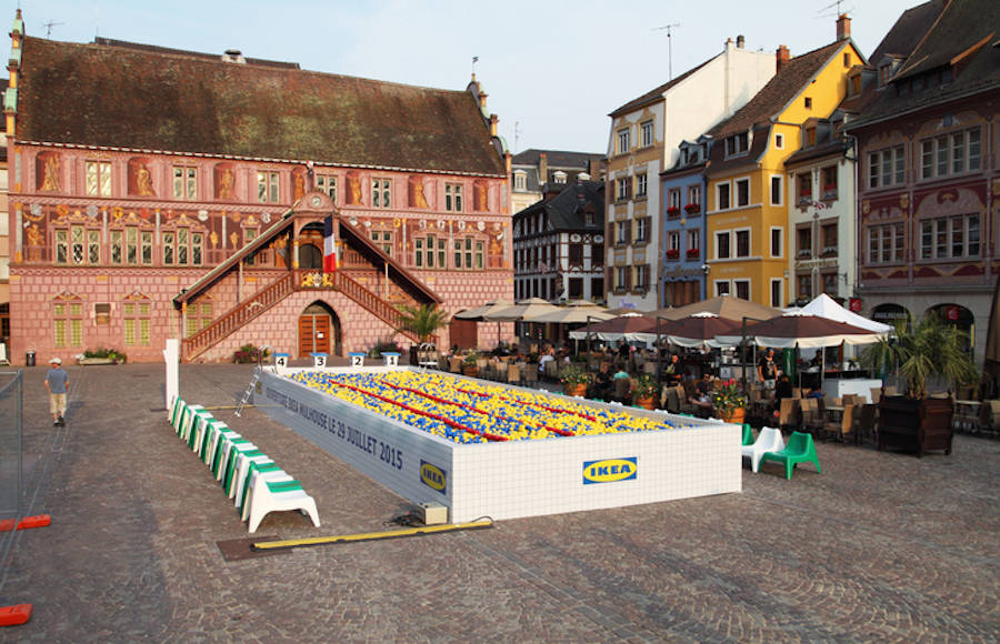 A Ball Pool in France by IKEA