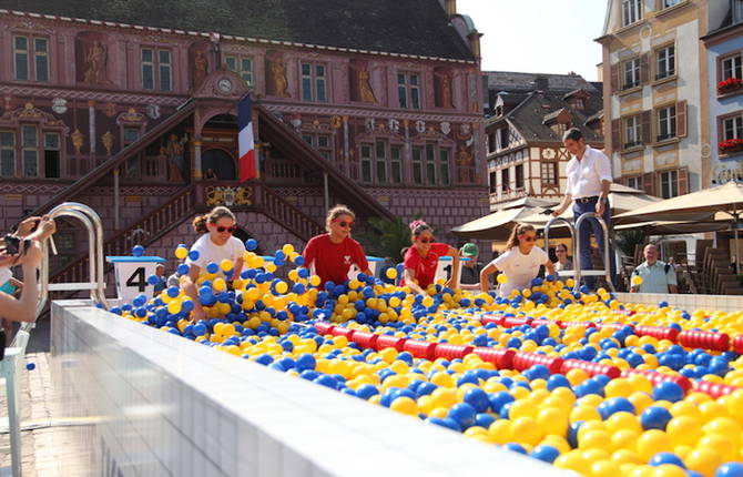 A Ball Pool in France by IKEA