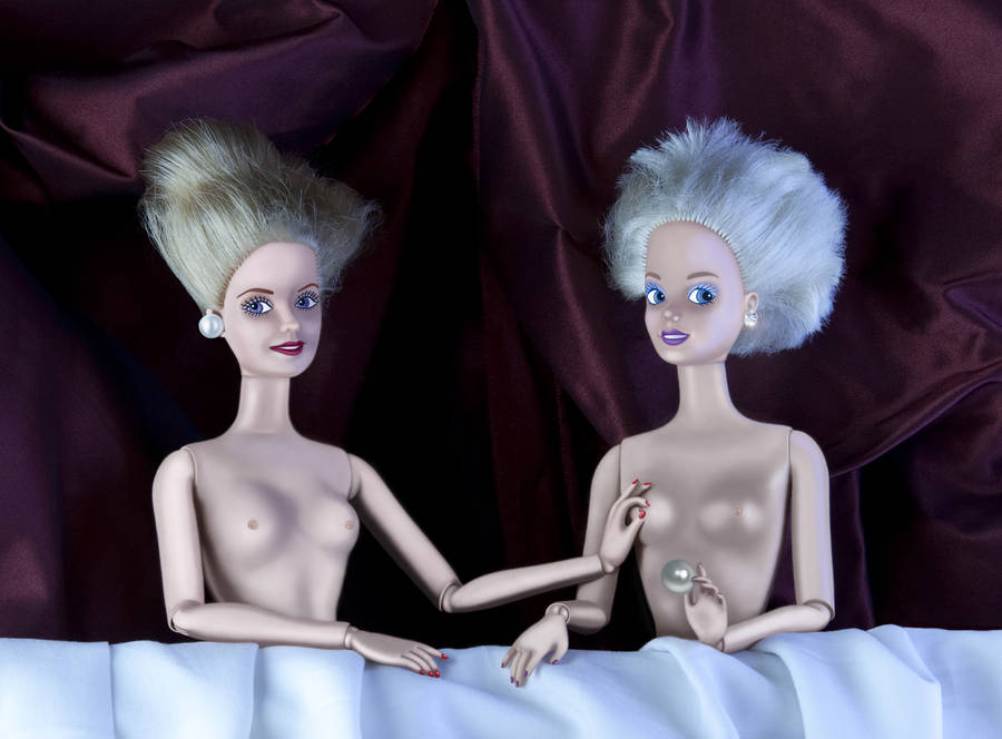 barbie dolls art
