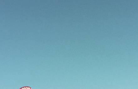 Minimalist Photography with Blue Sky Background