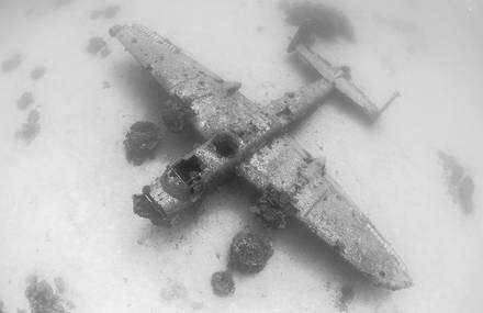 WWII Planes Underwater Graveyard