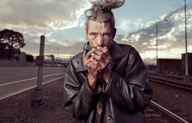 Portraits of Homeless