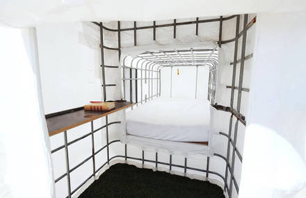 Sculptural Habitats For an Art Sleep Experience
