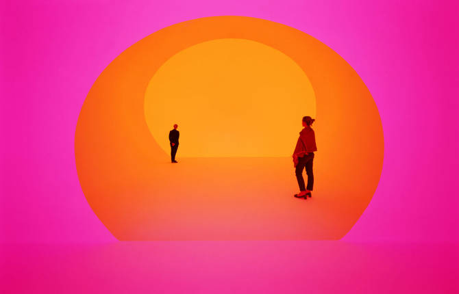 Neon Light Spaces by James Turrell