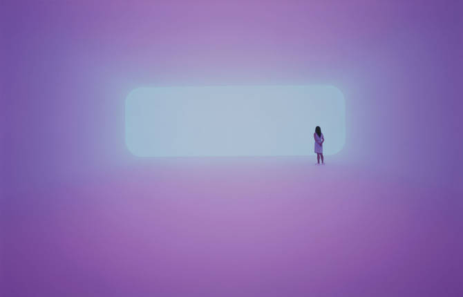 Neon Light Spaces by James Turrell