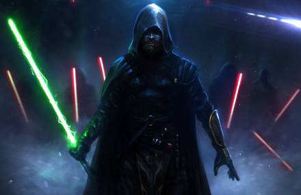 Jedi With a GoPro