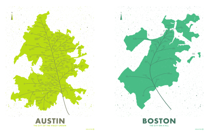 City Leaf Maps