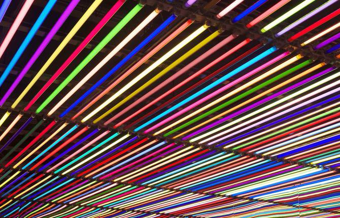 Light Installation by Liz West