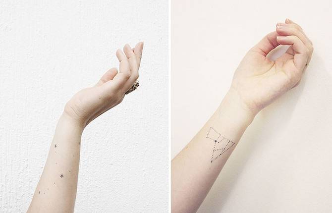Stanislava Pinchuk Inks Her Friends With Minimalist Tattoos