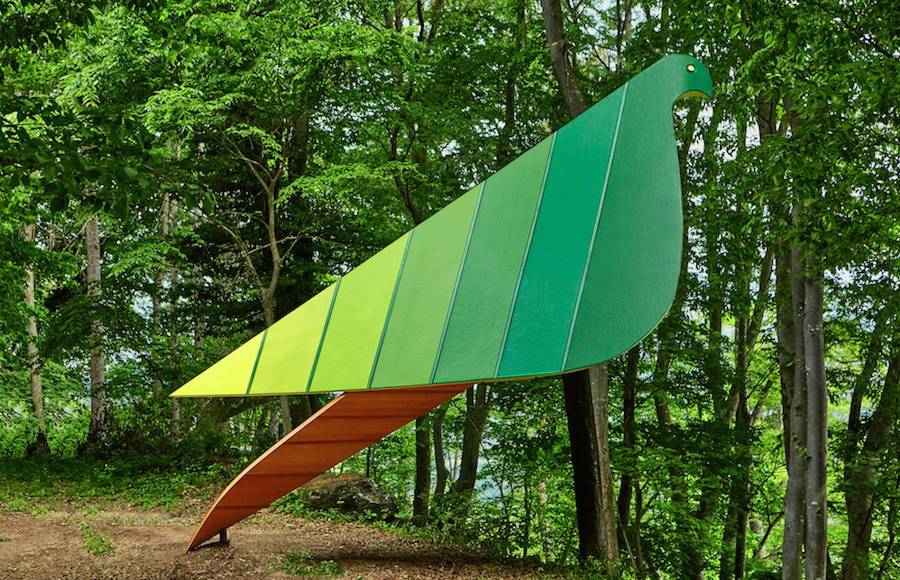 Noma Bar Treehouse Shaped Like a Bird