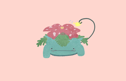 Childish Pokemons Illustrations