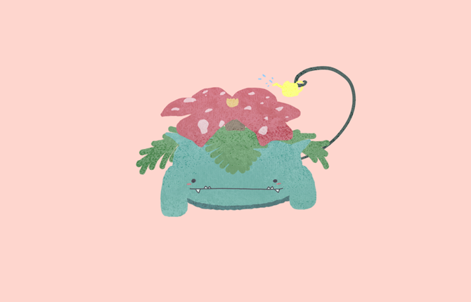 Childish Pokemons Illustrations