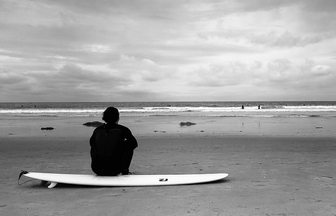 Southwest of America in Black and White