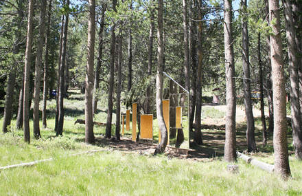 The Invisible Mirrored Barn Hidden in the Woods