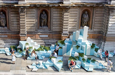 Ceramic Hill Installation in London