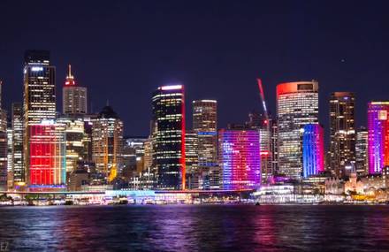 Vivid Sydney Festival 4K Timelapse