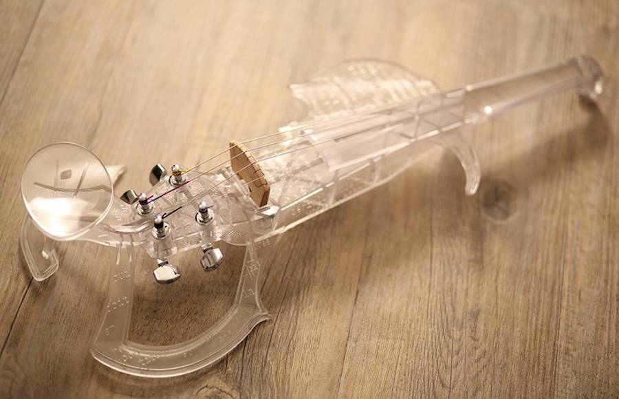 Playable 3D Printed Violin