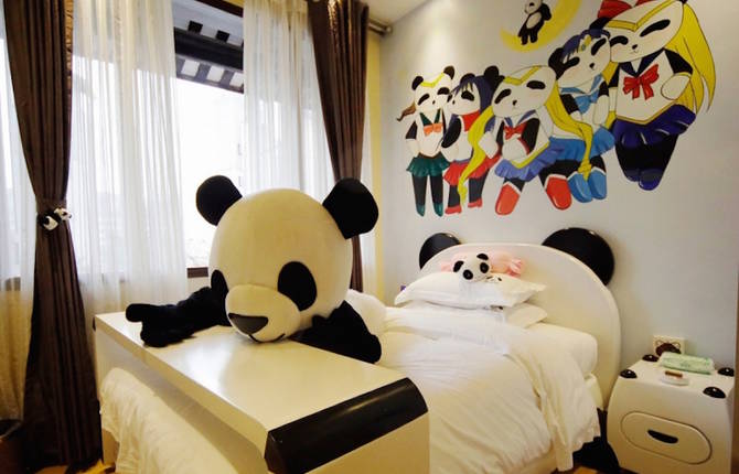 A Panda-Themed Hotel