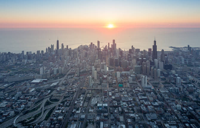 Aerial Chicago Photography