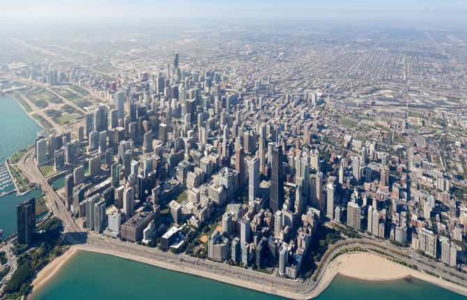 Aerial Chicago Photography