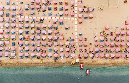 Aerial Summer Symmetry Photography