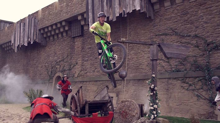 Bike Trial in the Puy du Fou